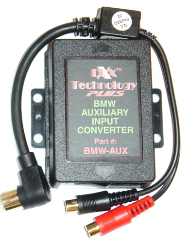 Bmw auxiliary audio input adaptor